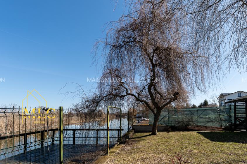 Vilă spectaculoasă cu deschidere la lac Snagov | Piscină | Teren tenis | Gruiu - 12