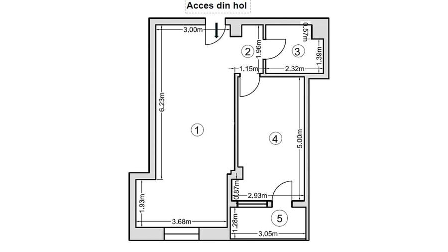 Apartament 2 camere, etaj 5/6, vedere spectaculoasă la Lacul Siutghiol - 5