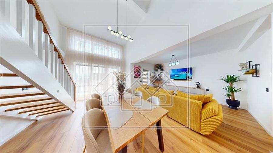 Penthouse de vanzare in Sibiu - design spectaculos - terasa - - 2