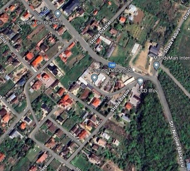 Teren pentru construcții cu ieșire pe două laturi - 3