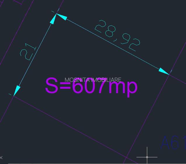 607mp | Teren Mosnita, spate Kaufland | Toate utilitatile - 2