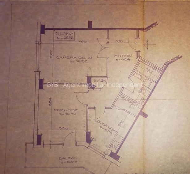 Apartament cu 2 camere spațios, decomandat, Bvd. Dacia - 1