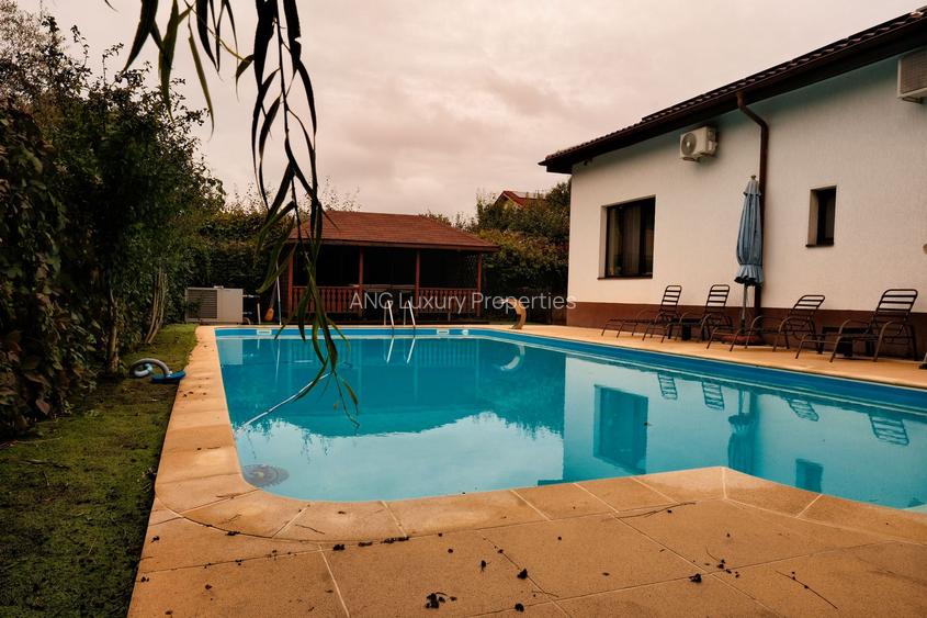 Refugiu toscan la marginea pădurii din Corbeanca, piscină și teren generos - 12