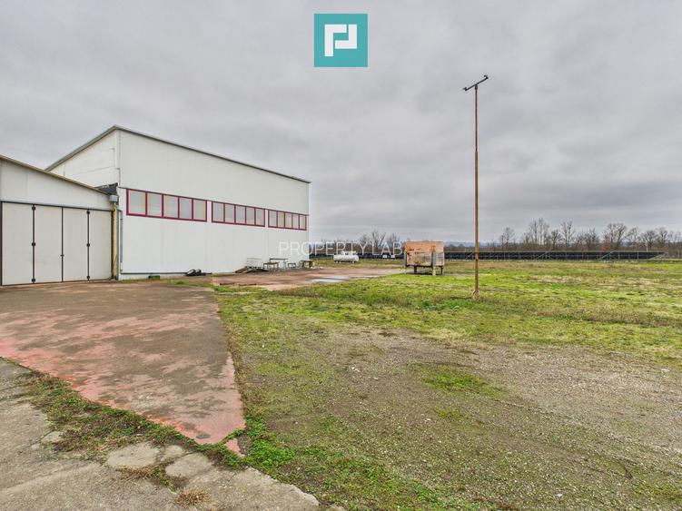 Hală de producție, cu birouri și teren, în Sebiș - 58