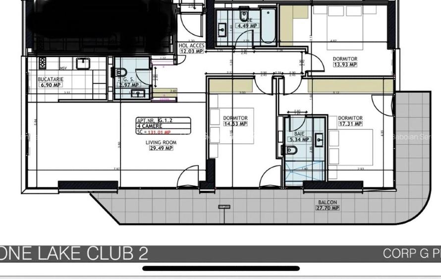 Apartament 4 camere Aviatiei Lux One - 2