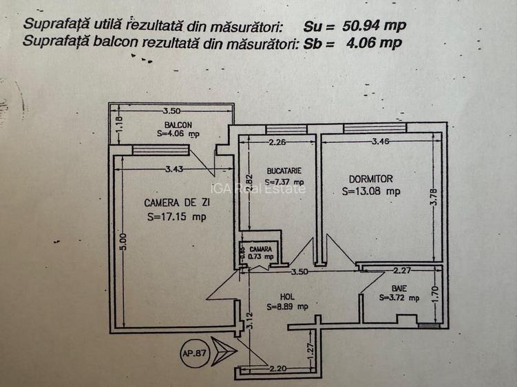 Boema - Bld Tomis | Apart. decomandat cu vedere panoramica | Gaze - 7