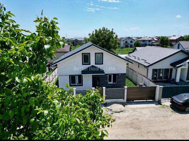 Casă individuală de vânzare nouă în Berceni Ilfov - 4 camere, curte 406 mp - 4