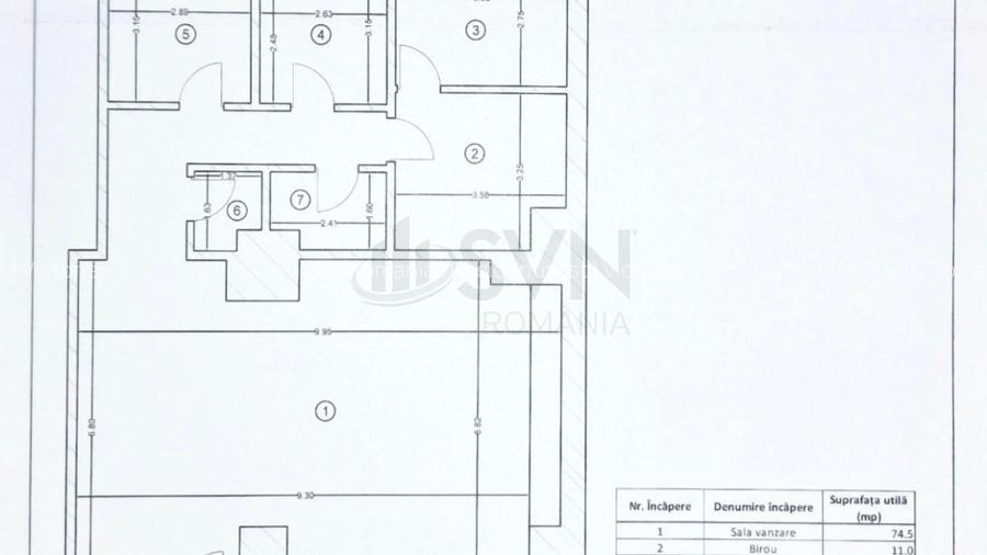 REC3001755 Spatiu comercial I Piata Victoriei I 117 mp vitrina 10 ml la strada r - 2