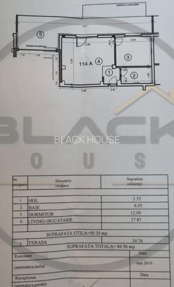 Apartament cu 2 camere, terasa 35 mp, constructie noua, Vivo - 9