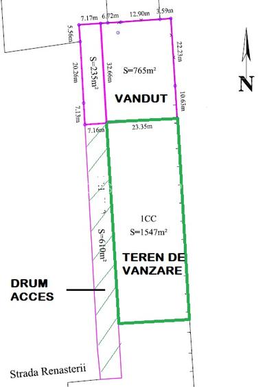 Snagov-Vladiceasca, aproape de DN 1, retras, langa constructii, liber - 3