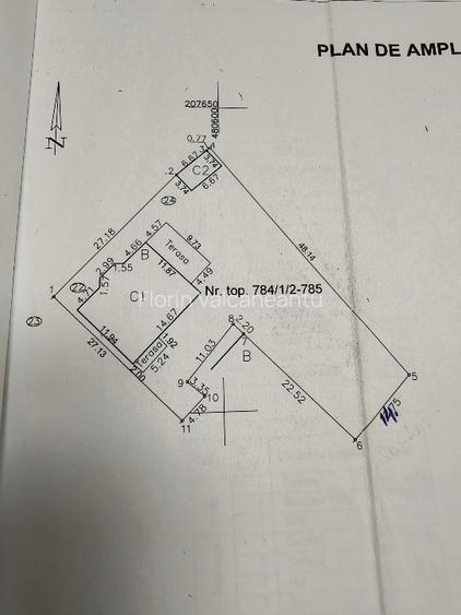 Teren dezvoltare 1143 mp P+7 zonă Vivalia, ISHO colț, front stradal generos - 2