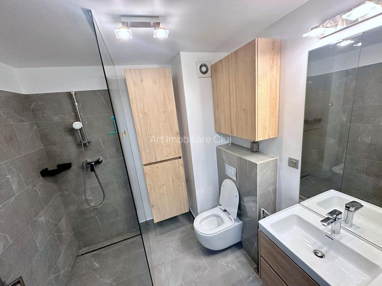 2 camere, bloc nou, mobilat modern, cu garaj si terasa, in zona Garii - 13