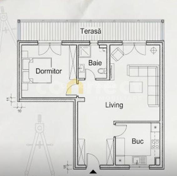 Apartament de vanzare | 2 camere, SU 73 mp | Cartier Andrei Muresanu - 8