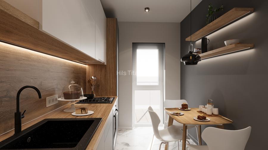 Apartament 3 camere 3A | HILS Titanium Ansamblu rezidential nou - 10