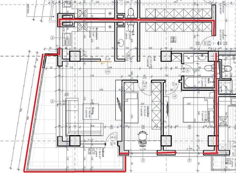 Ultracentral, Bloc Nou, Etaj 1. - 12