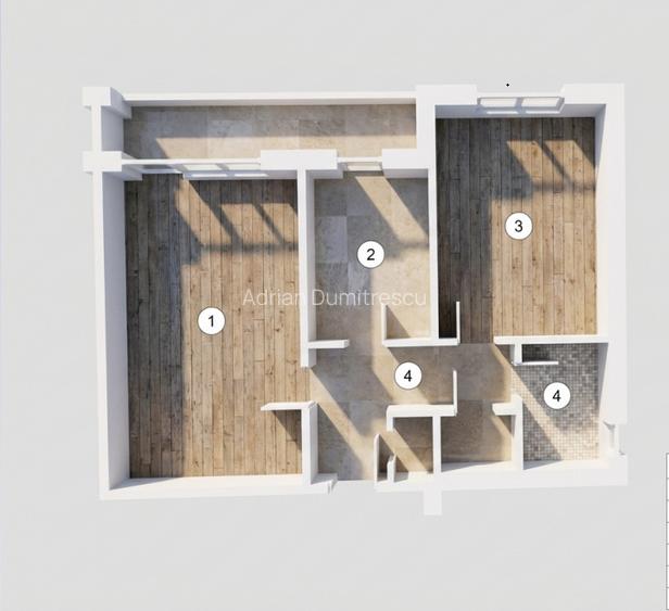 Bd.Obregia 2 camere,renovat lux,mobilat-utilat,centrala proprie,etaj 3/10 - 23