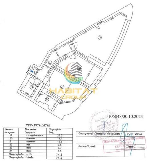 Apartament 3 camere Timpuri noi 8 minute Metrou cu mutare imediata - 8