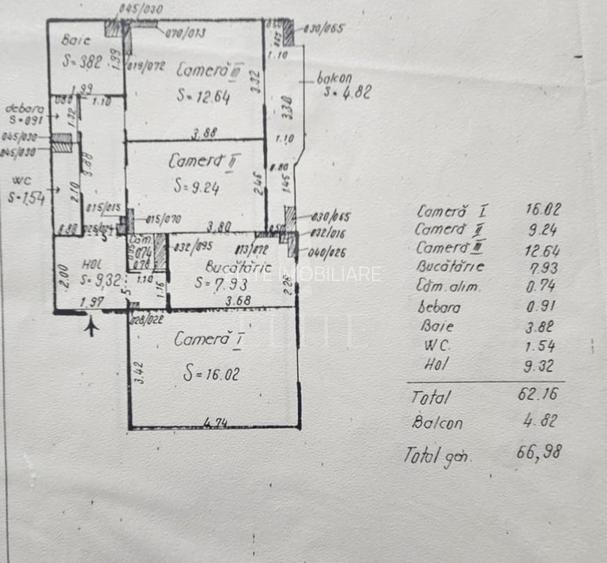 Apartament 3 camere în zona MARASTI CENTRAL - 16