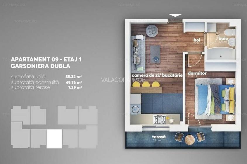 Apartamente 2 camere Aparatorii Patriei - 5