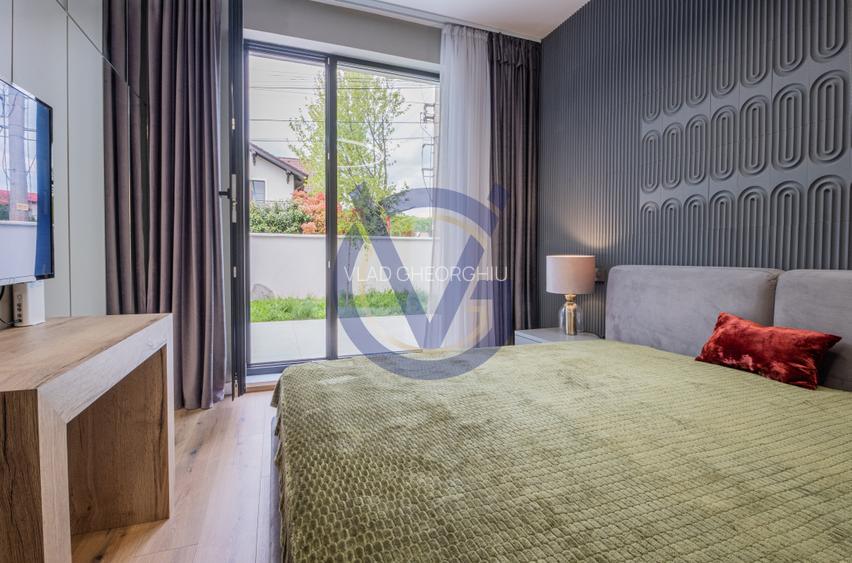 Intimitate si siguranta! 4 cam mobilate luxos, cu gradina proprie! COMISION 0%! - 19