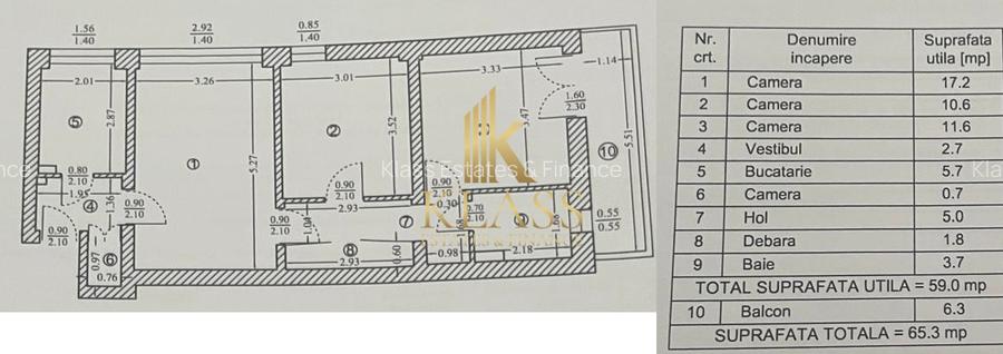 Apartament 3 camere - Titan - 8