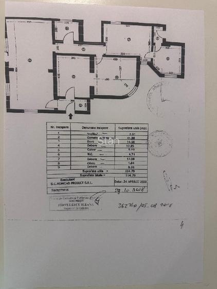 Demisol inalt 115 mp, 5 camere, 2 intrari  - Zona Parcul Carol / ideal investiti - 16