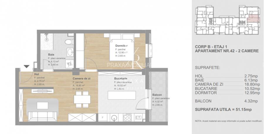 Apartamente noi in ansamblul rezidential, zona Tineretului, Floresti,TVA INCLUS - 5