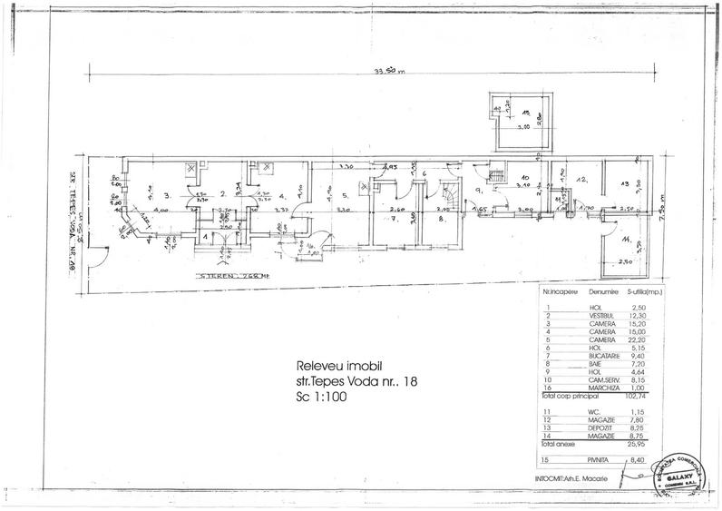 Hala Traian- singur curte- renovabila/demolabila - 1
