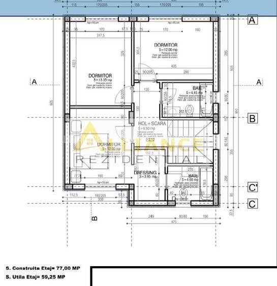 {PRIMARIE} Vila individuala cu 5 camere - 3 bai | Teren 360 mp - 10