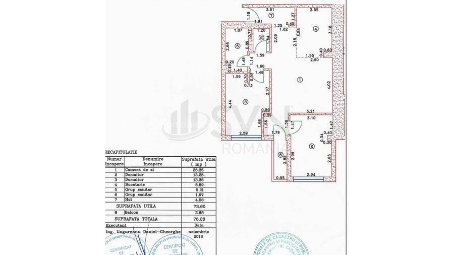 REA1027579 Apartament Premium 3 Camere  Complex 4City - 17