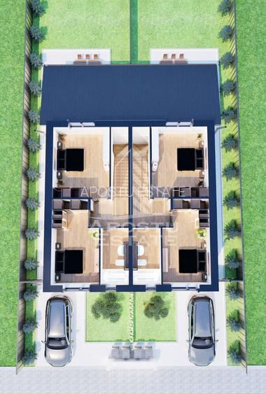 Jumate de duplex P+1 cu 4 camere de vanzare, Giarmata Vii - 13