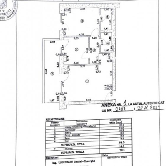 Premium | 3 camere Cortina 126 - Iancu Nicolae | Terasa 22 mp | Parcare   - 15