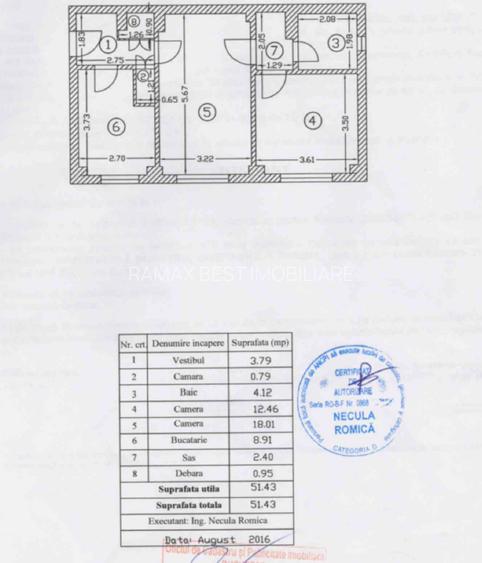 Nicolae Grigorescu metrou, Camil Ressu, bloc 1985, renovat total - 1