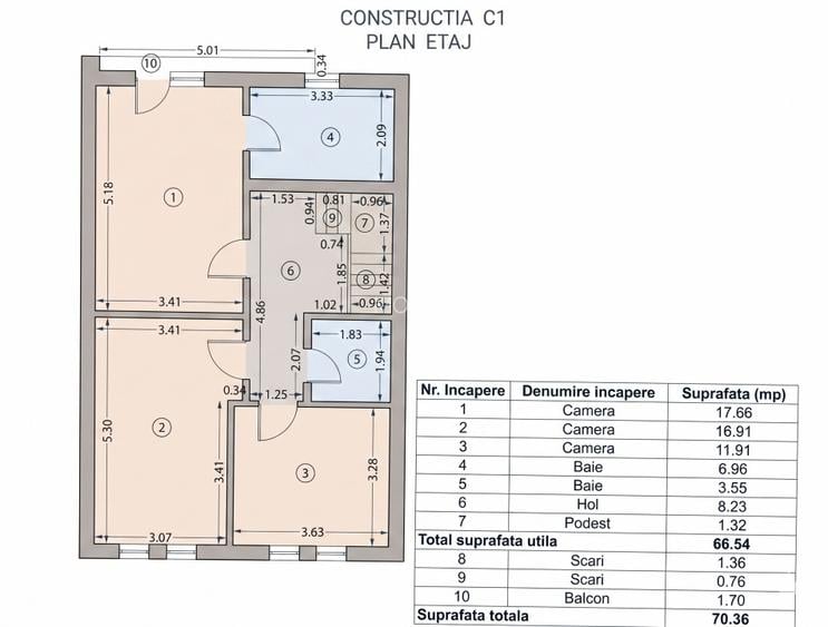 Casa 4 camere 120mp | 0 comision | Tunari DM | 300mp teren - 8