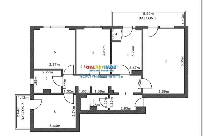 Vanzare apartament 4 camere, Republicii, Ploiesti - 9