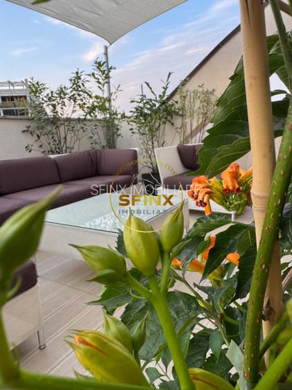 Penthouse complet mobilat, cu terasa de 60mp si 2 locuri de parcare - 25