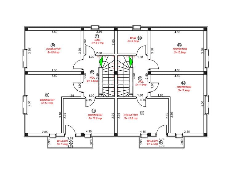 Duplex nou, P+M, Moșnița Veche, Drumul Boilor, comision 0% - 19