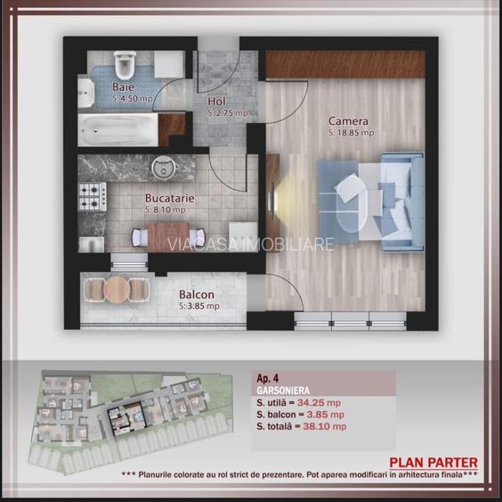 Garsoniera Stefan cel Mare dezvoltator - 3