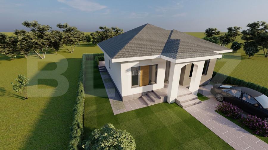 Casa parter, 300 mp teren, zona Damila - 2