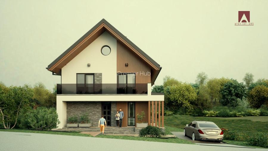Proiect nou ! Casa individuala de vanzare, 140 mp, 500 teren, zona Profi - 7
