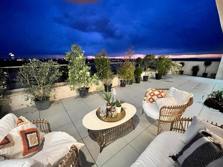 Penthouse Aviatiei De Inchiriat | Complet Mobilat | View  Superb - 8