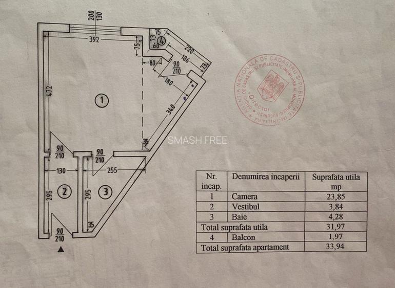 Studio exclusivist in zona Dacia - piata Gemeni - 10