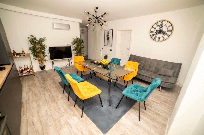 Apartament cu 3 camere, 60 mp, terasa, zona VIVO - 3