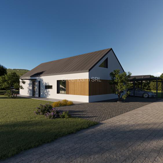 Case individuale cu pompă de căldură geotermică cu 100% energie verde, nZeb - 16