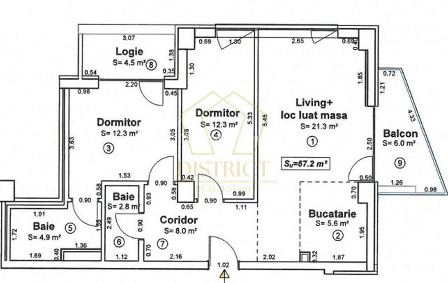 COM 0% Apartament modern cu 3 camere | XCity - 1