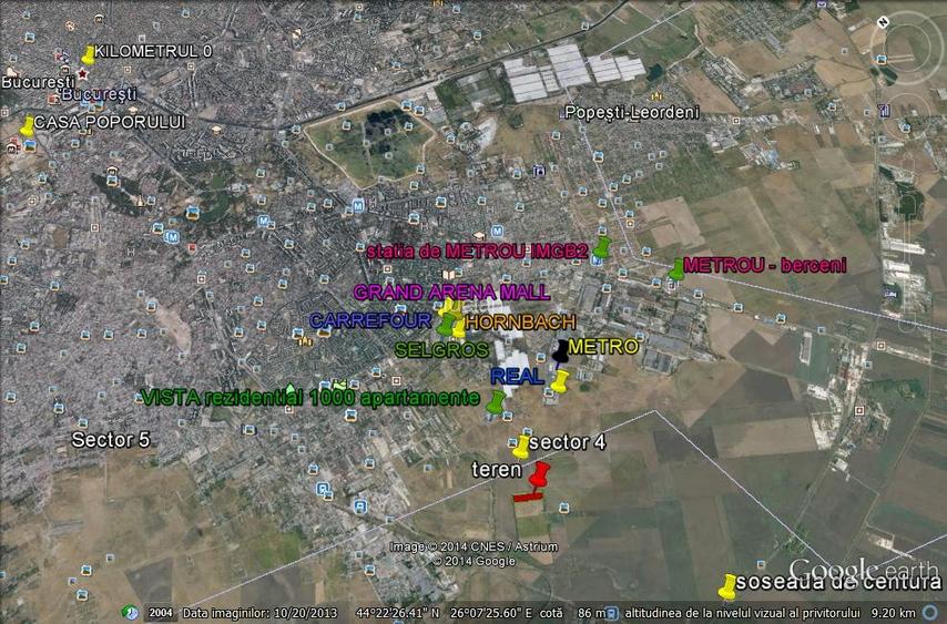 PROPRIETAR vand teren - sect 4 - METRO BERCENI / JILAVA - 4
