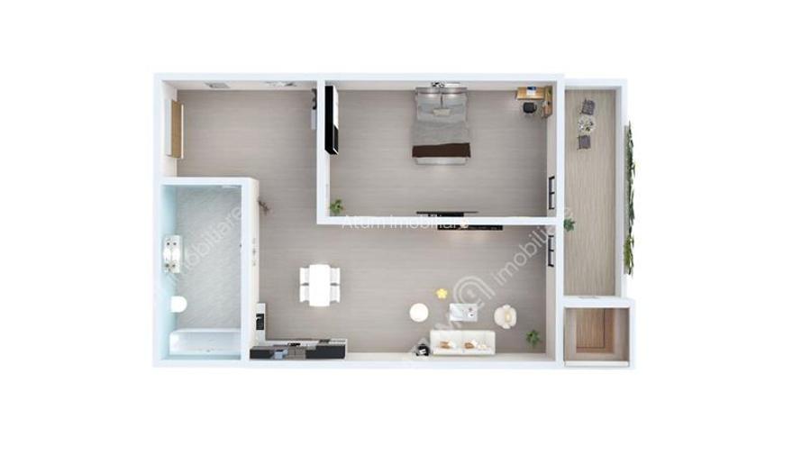 Apartament cu 2 camere decomandate etaj 1 zona Lacul lui Binder - 5