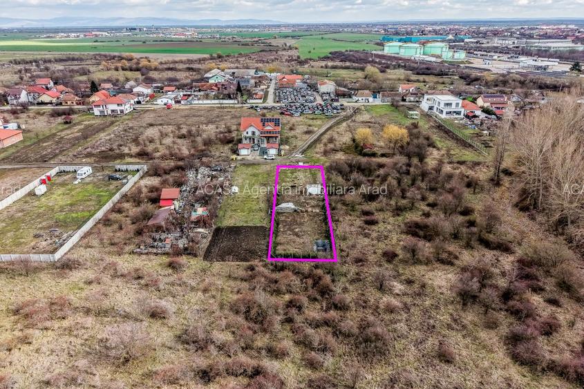 Teren 906 mp Arad,  preț sub localitățile limitrofe. - 9