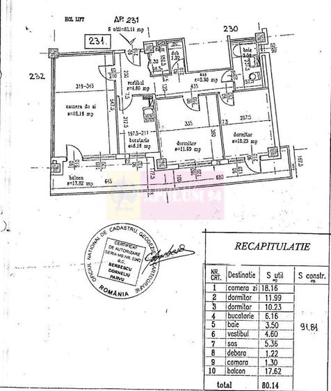 Direct Proprietar - Apartament 3 camere in Doamna Ghica, Sector 2 - 15