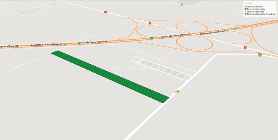 Teren Industrial A0 Popesti-Leordeni | utilitati: curent si gaz | #IP6 - 5
